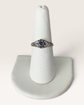 Sterling Silver Lapis Lazuli Gemstone Ring - Pre-Loved