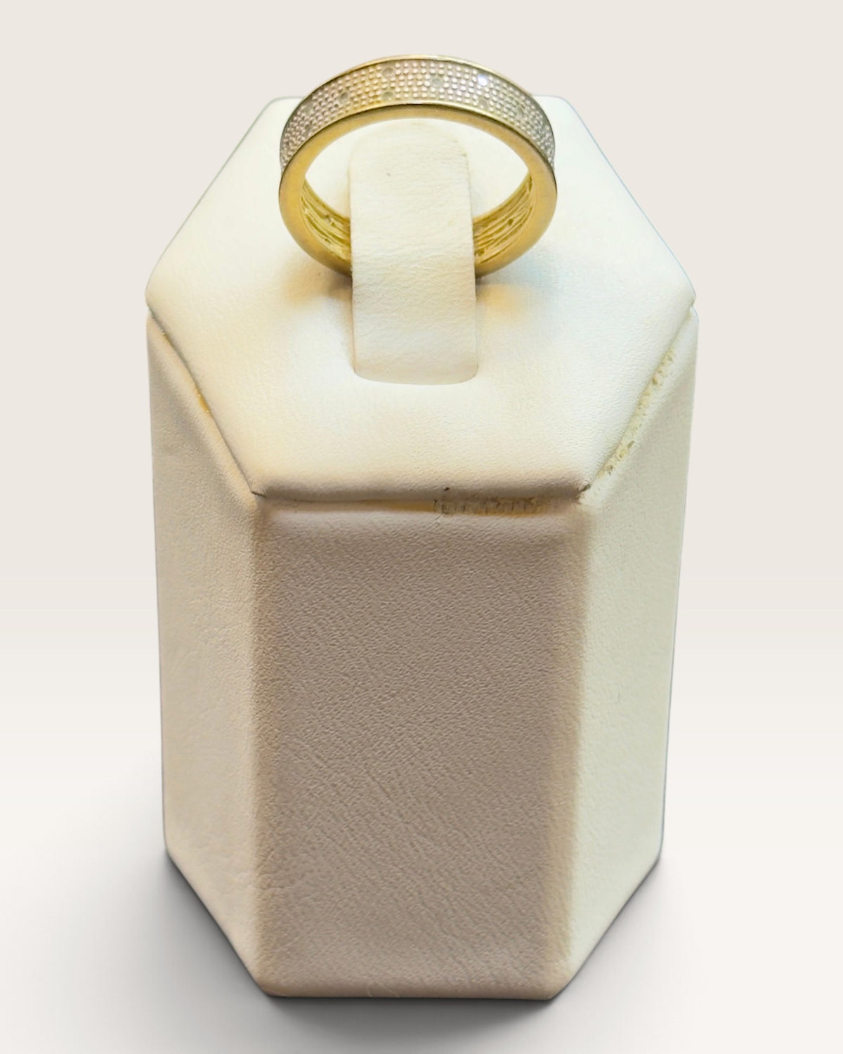 Freida Rothman Gold Vermeil over Sterling 925 Band Ring - Pre-Loved