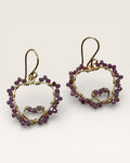 Rose Quartz Designer Earrings