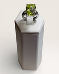 Peridot CZ  Ring - Estate Sale (Great Condition)