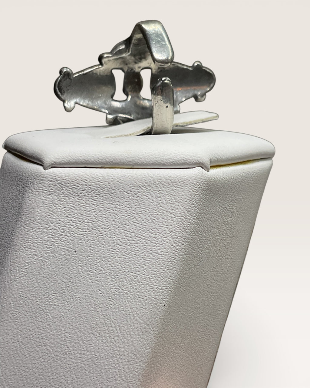 Zuni Turquoise Sterling Silver Ring  - Estate Sale (Great Condition)