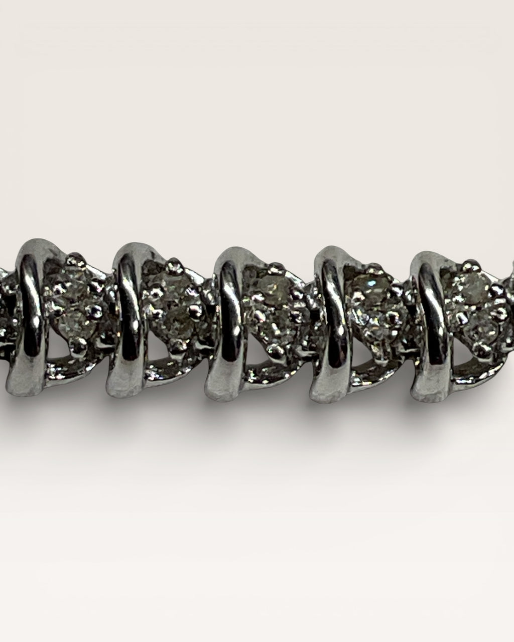 Bling Collection - Diamond Tennis Bracelet (Sterling)