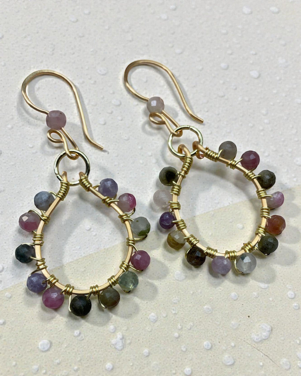 Tourmaline Designer Earrings