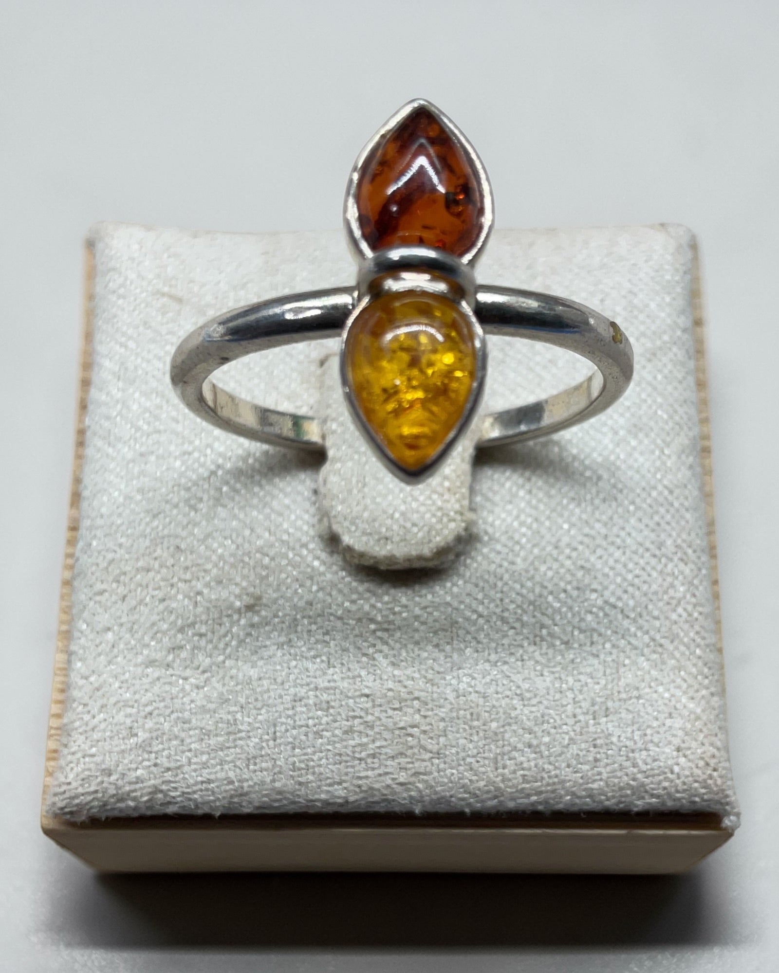 Bling Collection - Baltic Amber Gemstone Ring