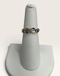Rushmore Gold Co (RGC) Black Hills Gold & 12K Gold Cubic Zirconia Ring - Pre-Loved