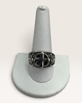 Sterling Silver Knights Templar Ring - Pre-Loved