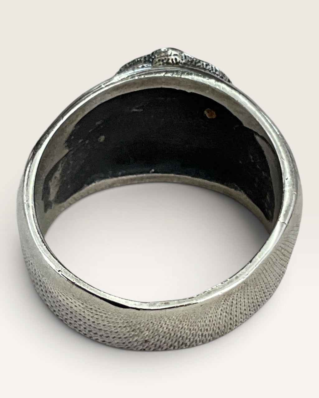 Sterling Silver Knights Templar Ring - Pre-Loved