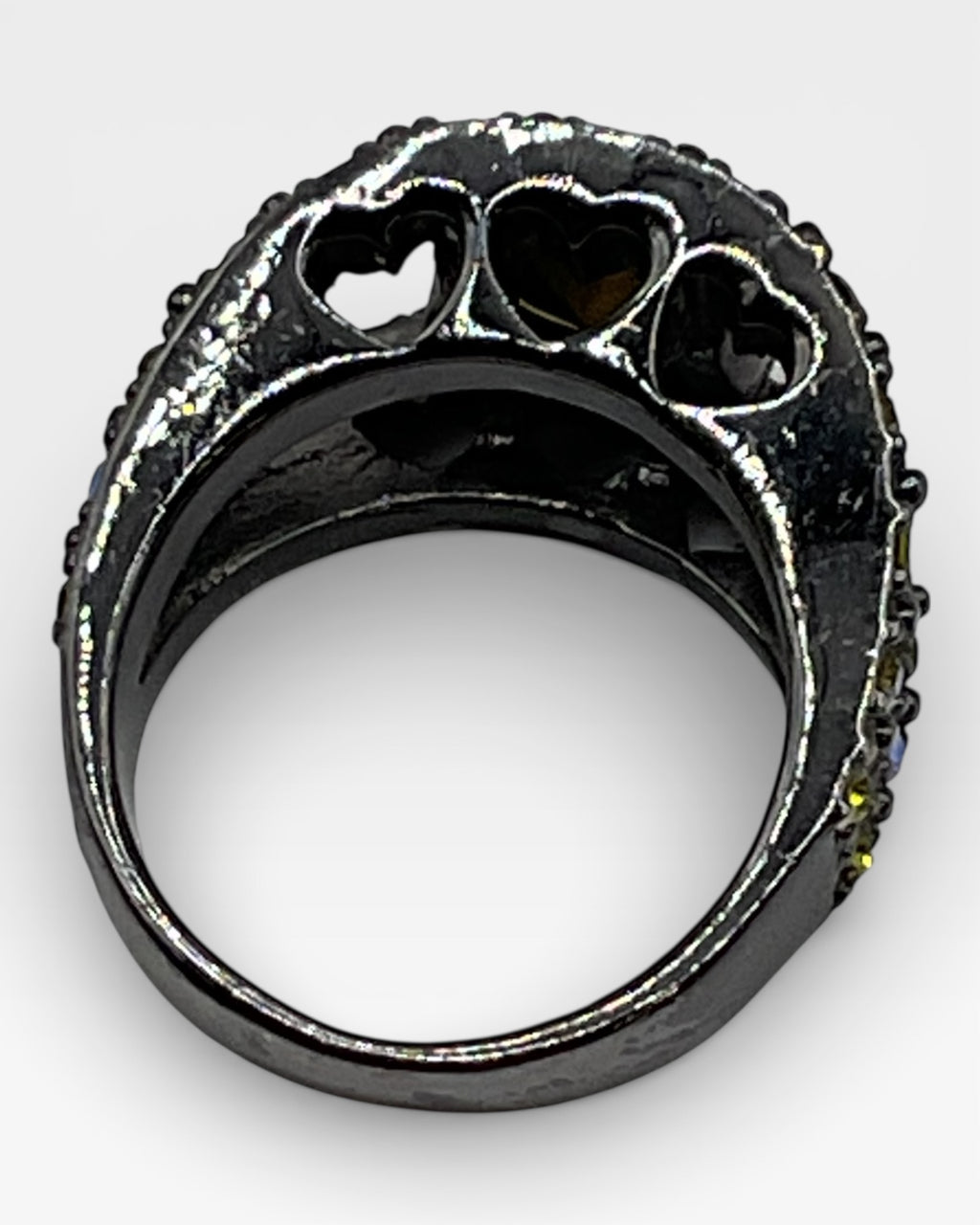 Premier Designs Napoli Faux Peridot Ring - Estate Sale (Great Condition)