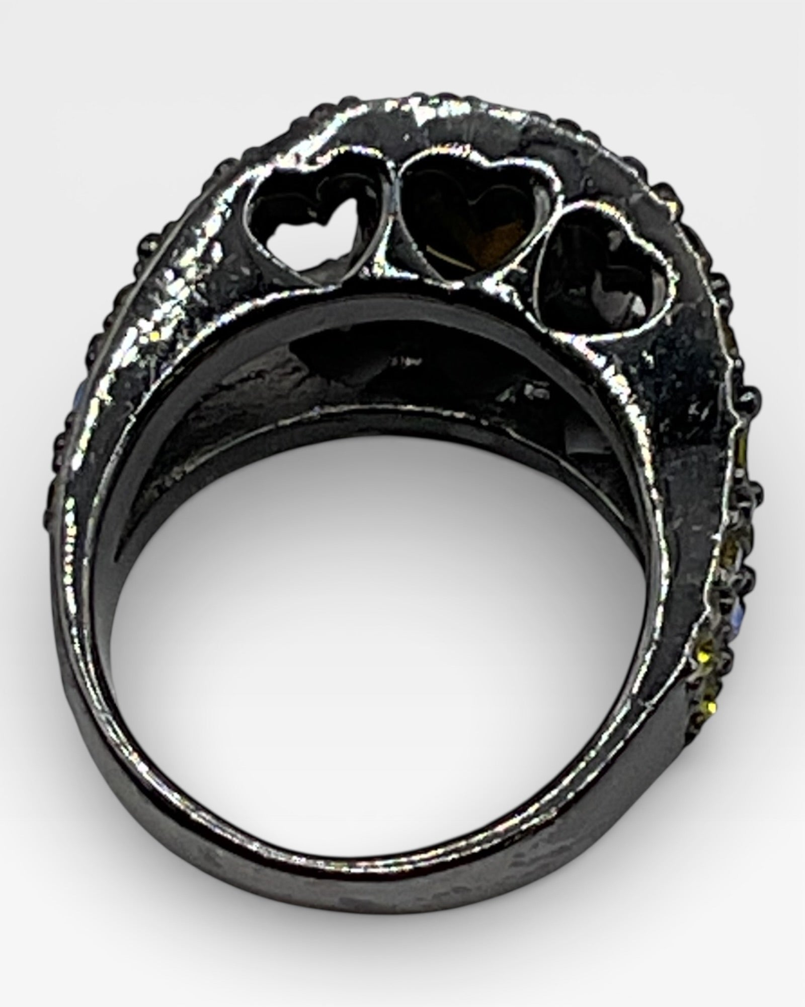 Premier Designs Napoli Faux Peridot Ring - Estate Sale (Great Condition)