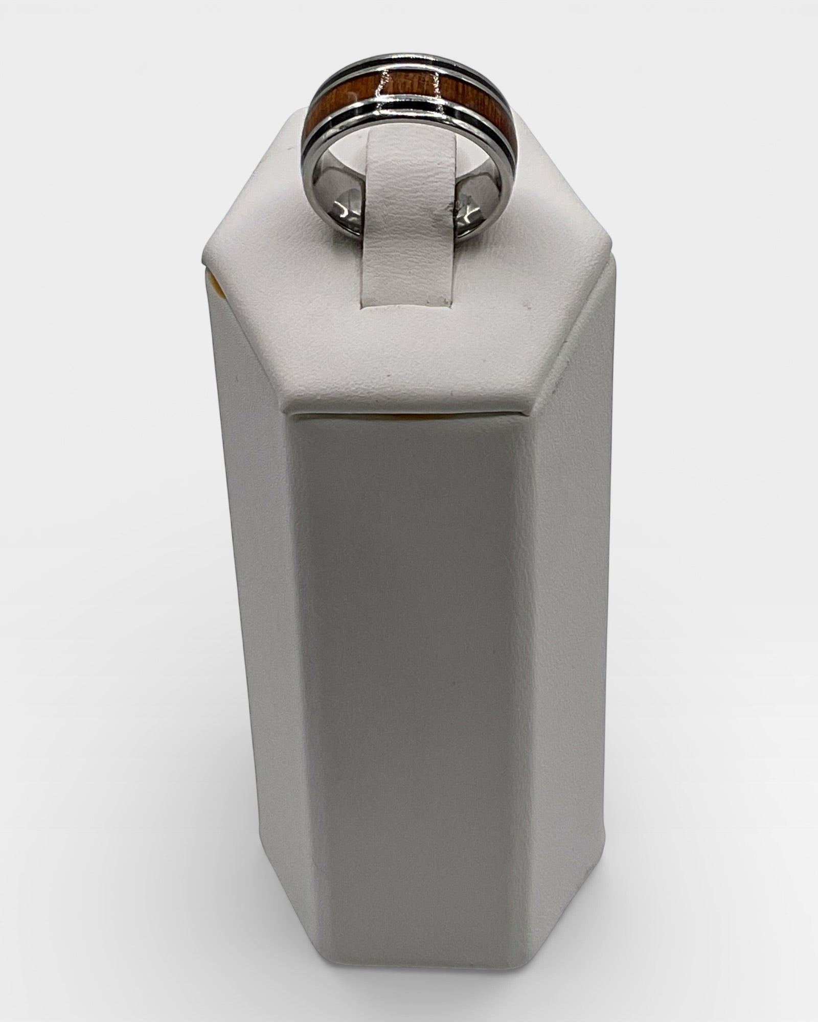 African Blackwood & Koa Wood Ring - Estate Sale (Great Condition)