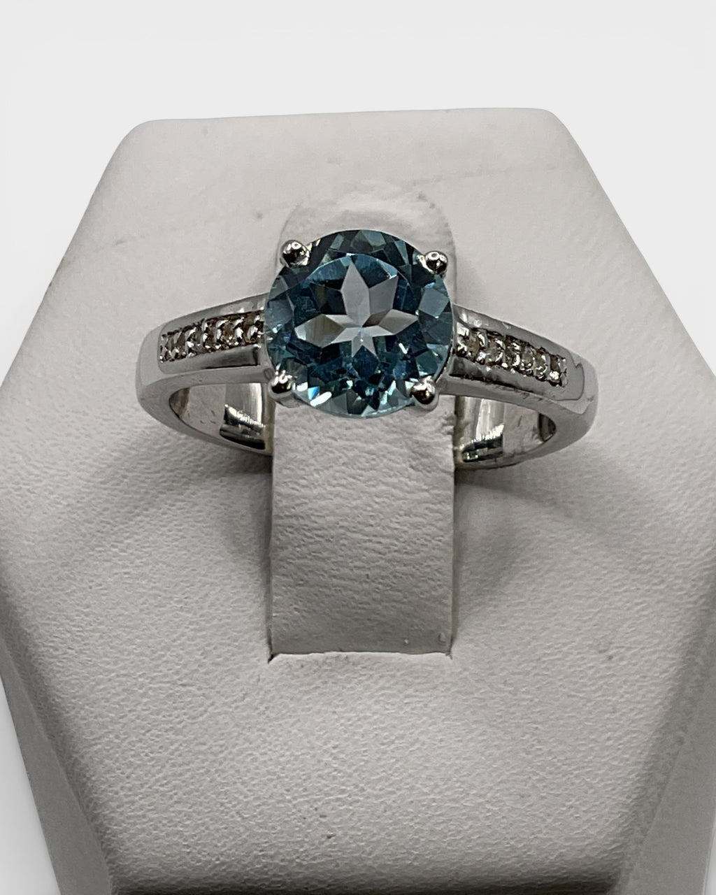 Affordable Luxury Collection - Blue Topaz Gemstone Ring