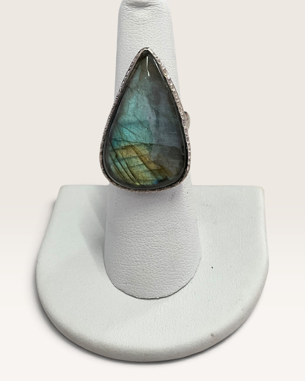 Sterling Silver Natural Labradorite Gemstone Ring
