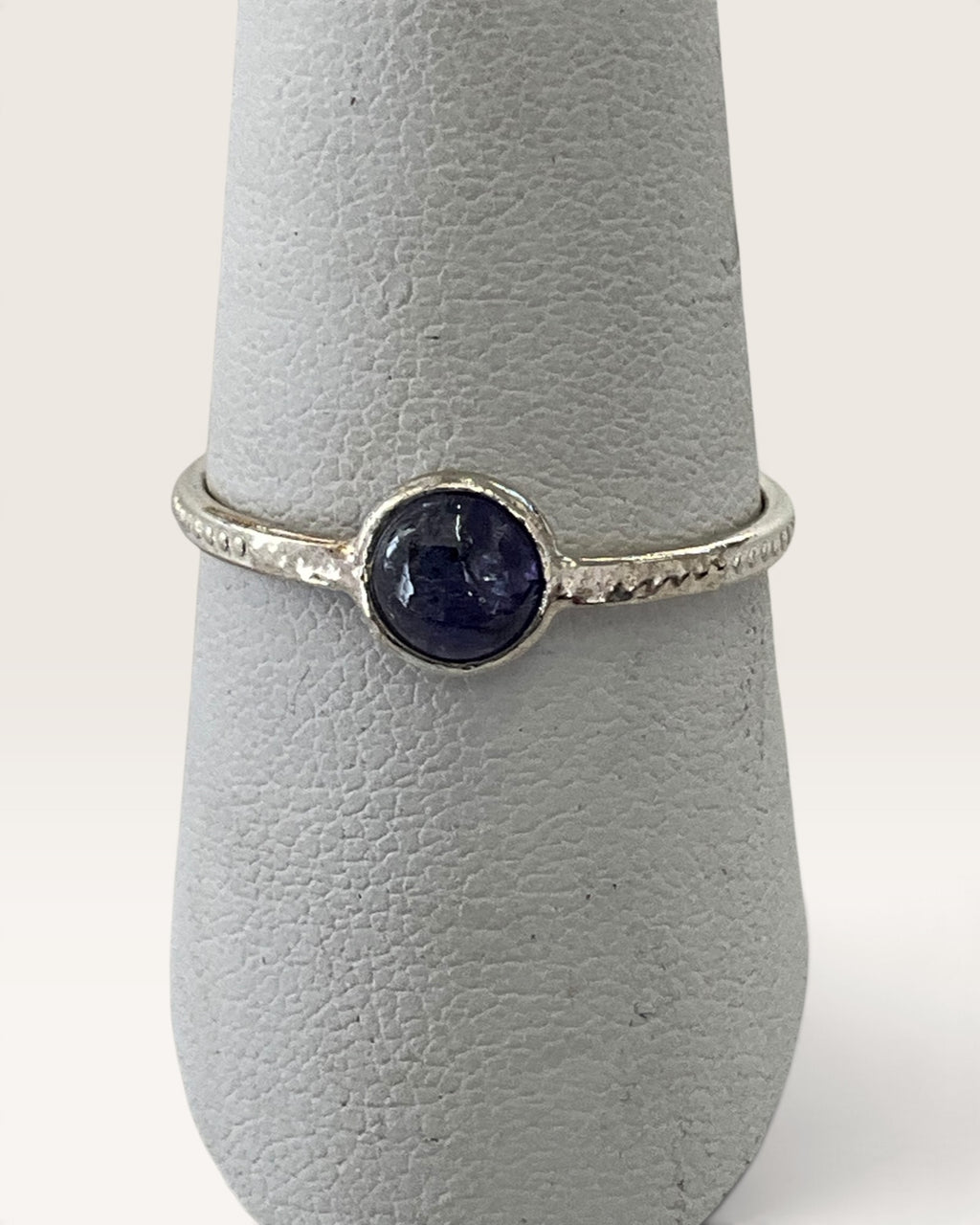 Sterling Silver Tanzanite Gemstone Ring