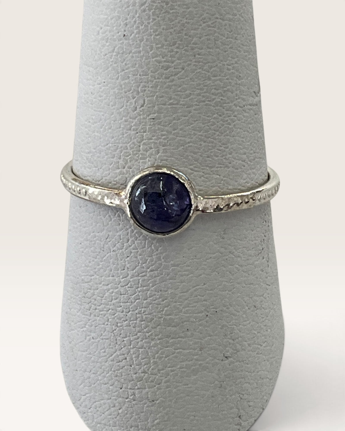 Sterling Silver Tanzanite Gemstone Ring