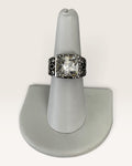 Sterling Silver Silpada Uptown Cubic Zirconia Ring - Pre-Loved