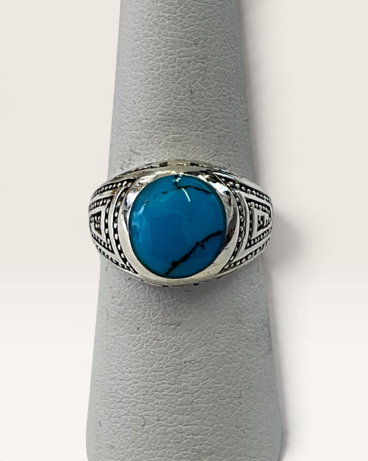 Sterling Silver Turquoise Gemstone Ring