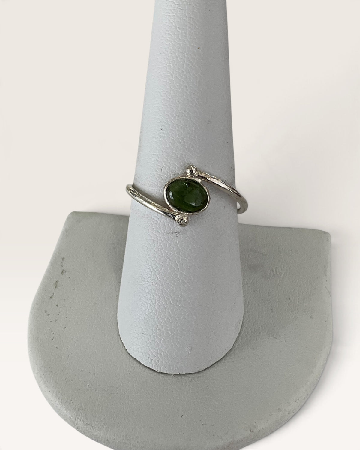 Sterling Silver Natural Tourmaline Gemstone Ring