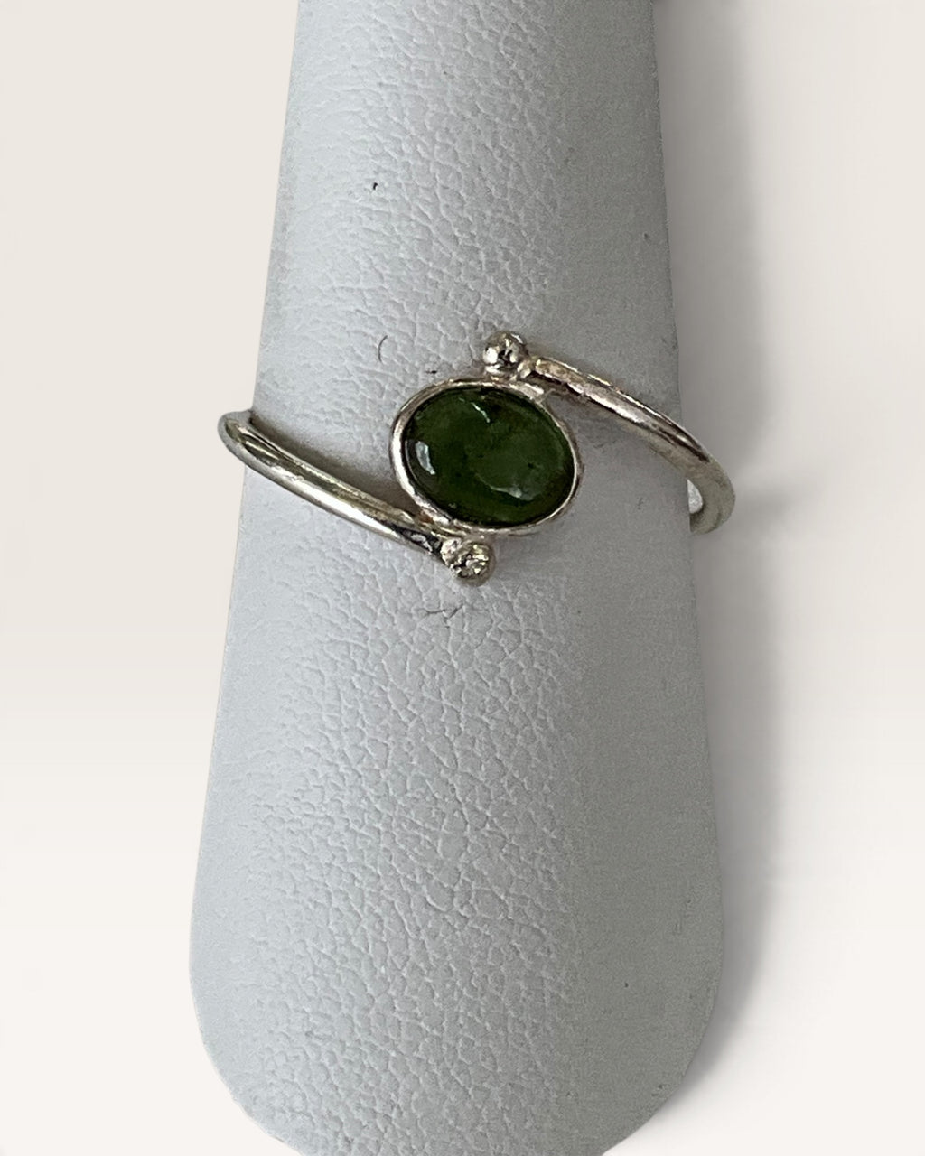 Sterling Silver Natural Tourmaline Gemstone Ring
