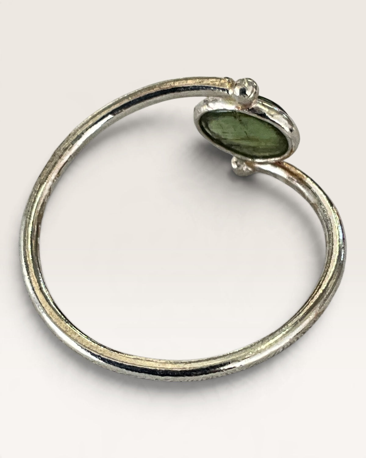 Sterling Silver Natural Tourmaline Gemstone Ring