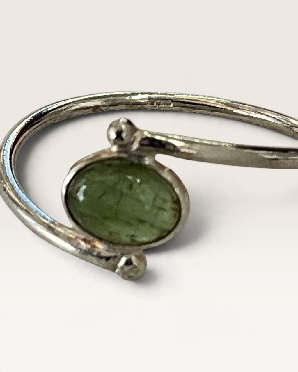Sterling Silver Natural Tourmaline Gemstone Ring