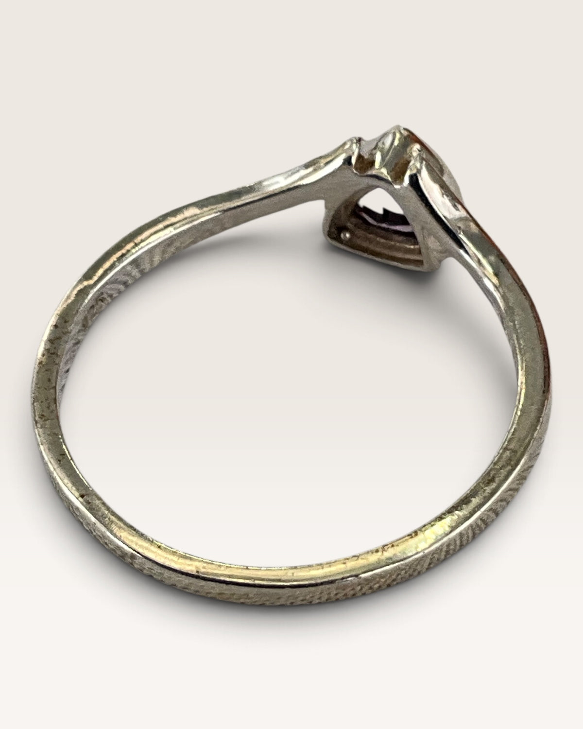 Sterling Silver Amethyst Gemstone Ring