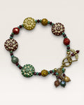 Imported Czech Glass and Picasso Designer Bracelet