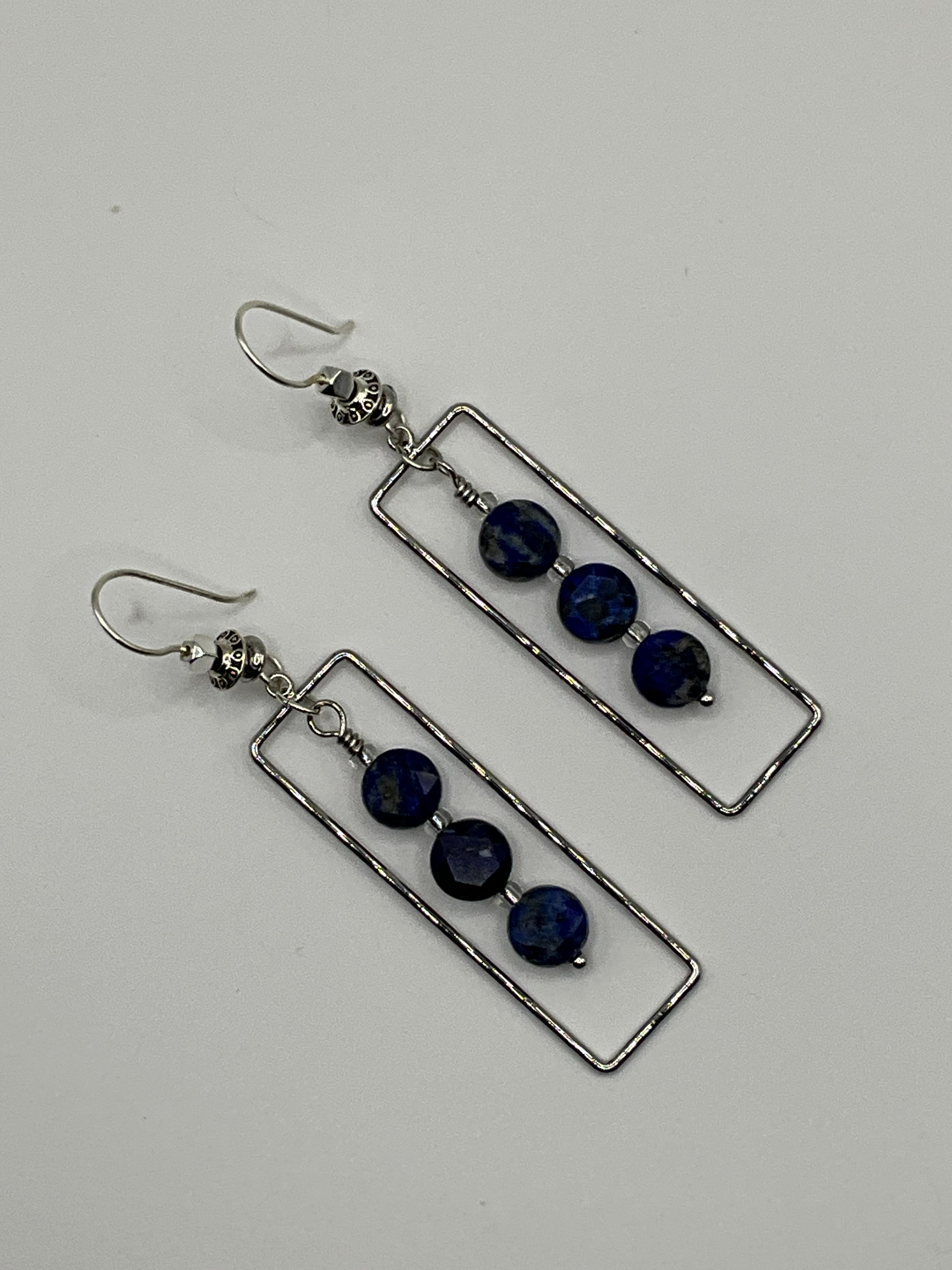 Lapis Lazuli Casual Earrings