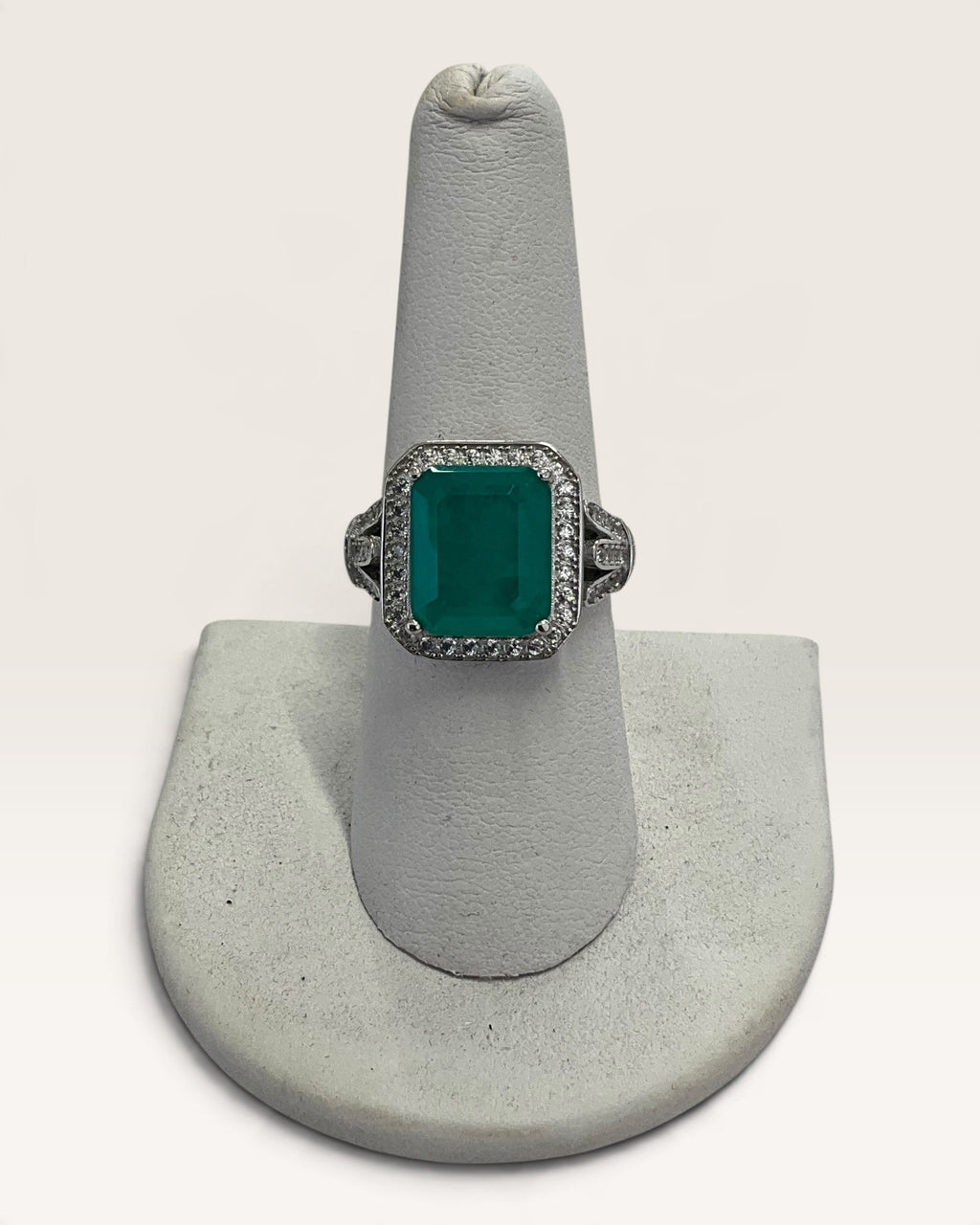 Sterling Silver Amazonite Gemstone Ring