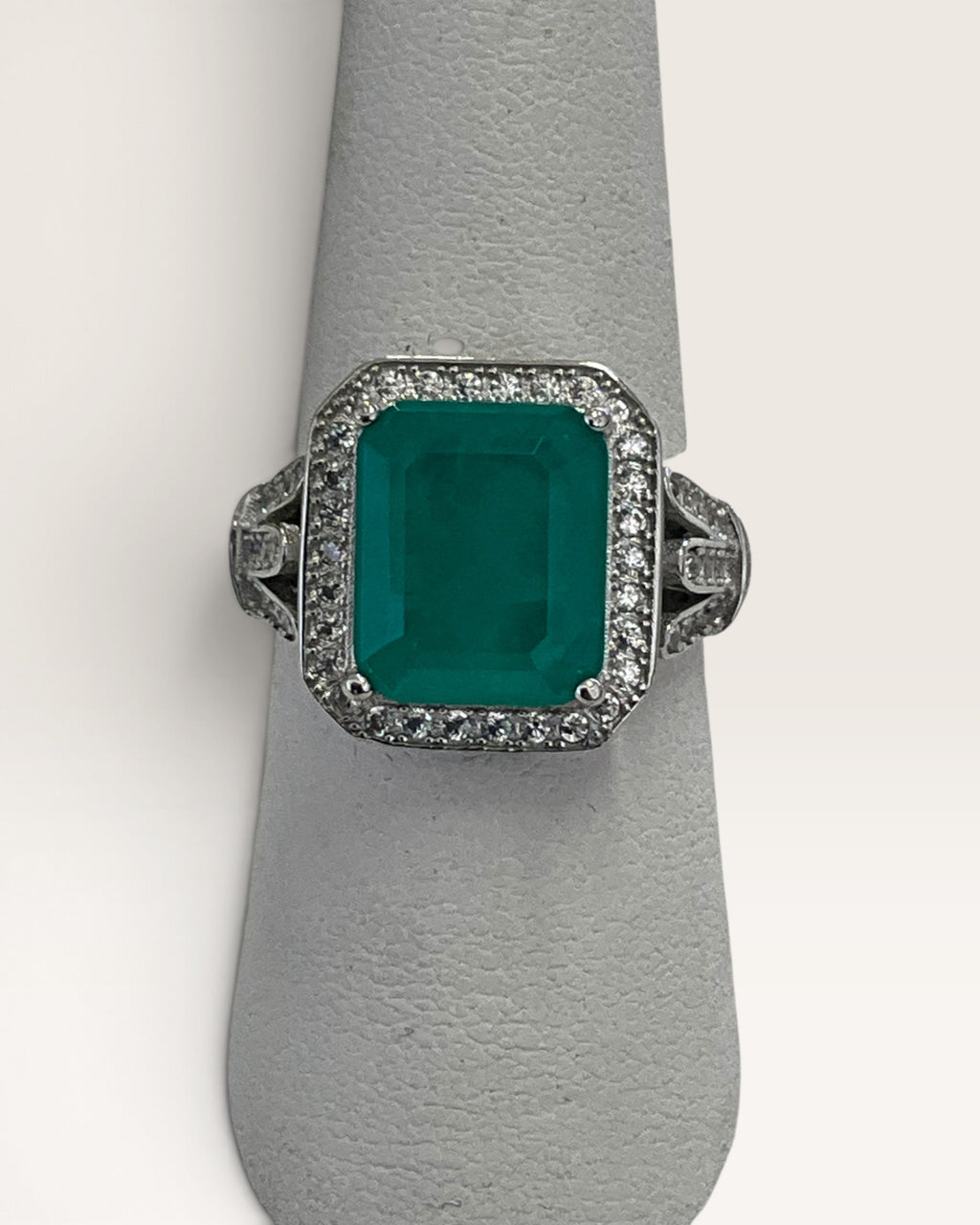 Sterling Silver Amazonite Gemstone Ring