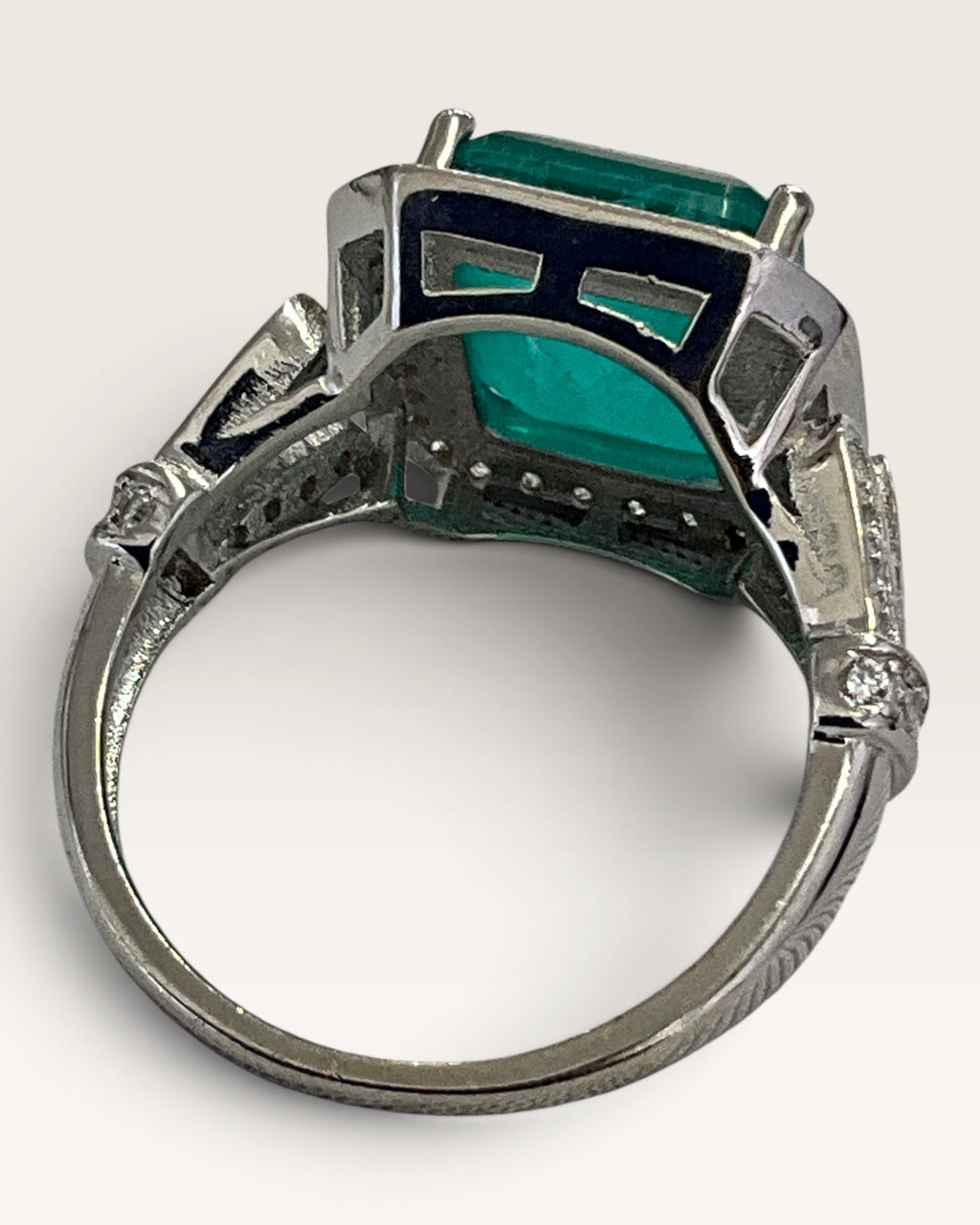 Sterling Silver Amazonite Gemstone Ring