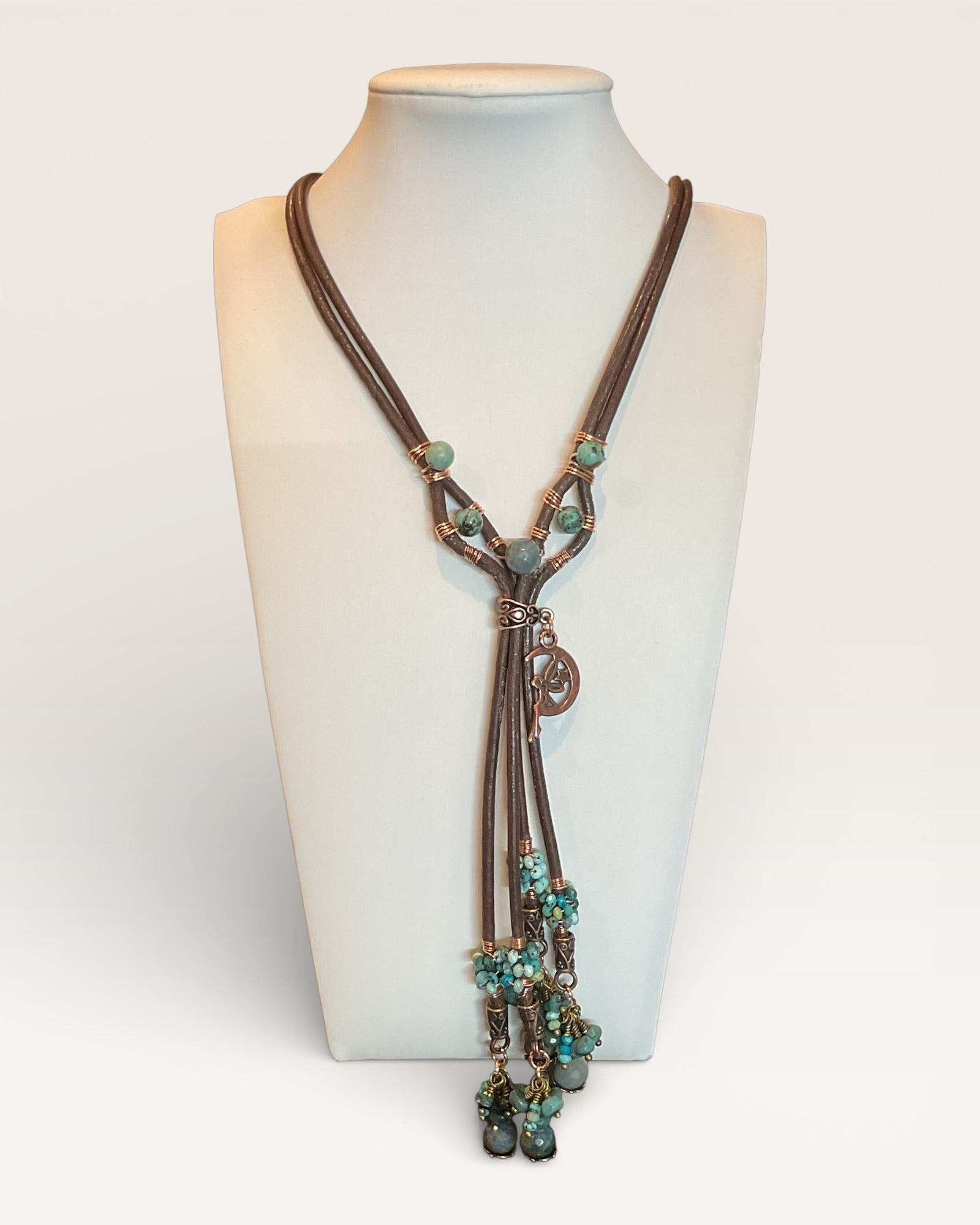 Chrysocolla, African Turquoise Necklace