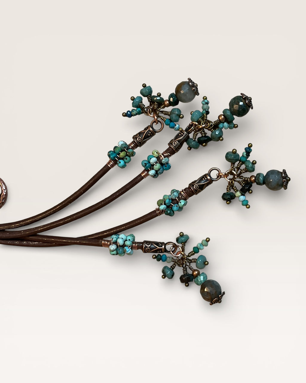 Chrysocolla, African Turquoise Necklace