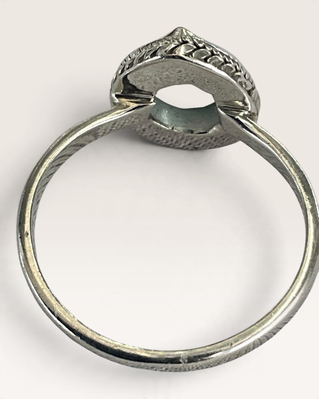 Sterling Silver Blue Topaz Gemstone Ring