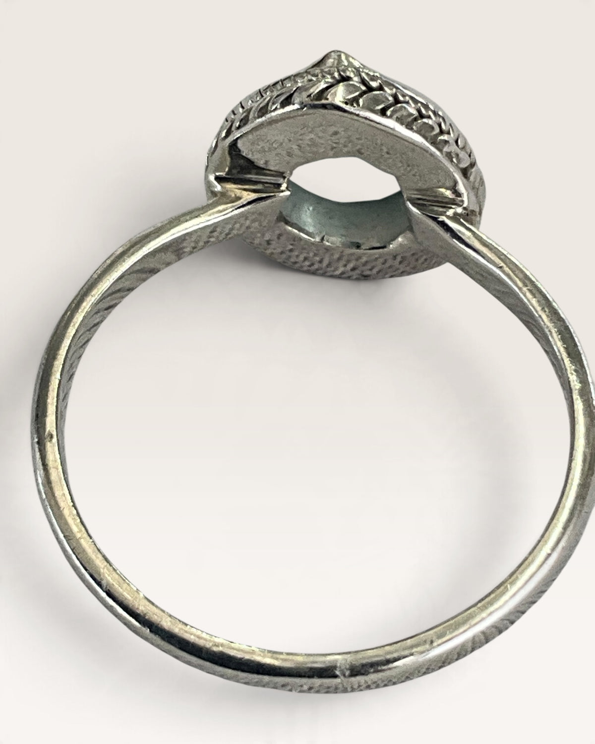 Sterling Silver Blue Topaz Gemstone Ring