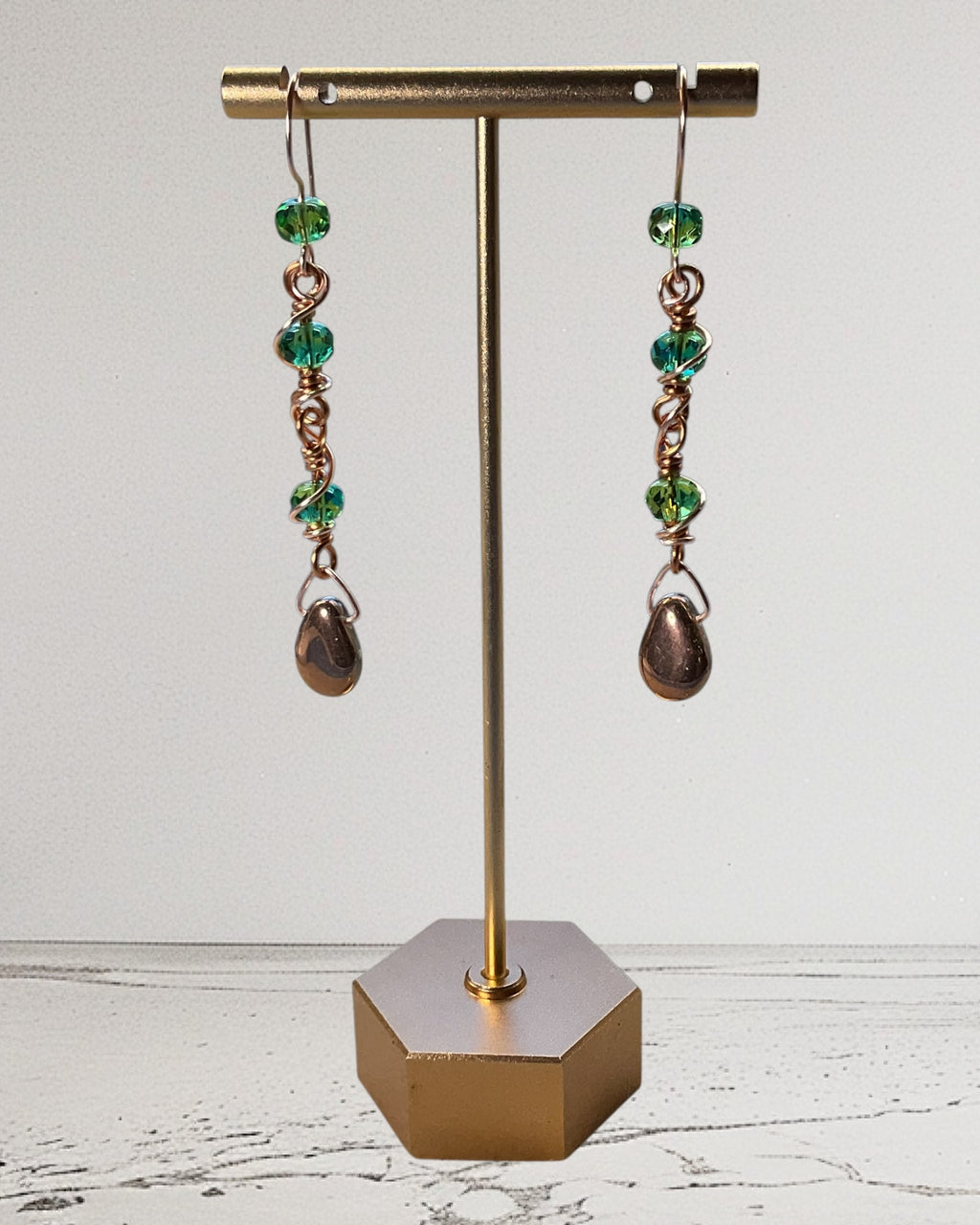 Emerald Designer Earrings