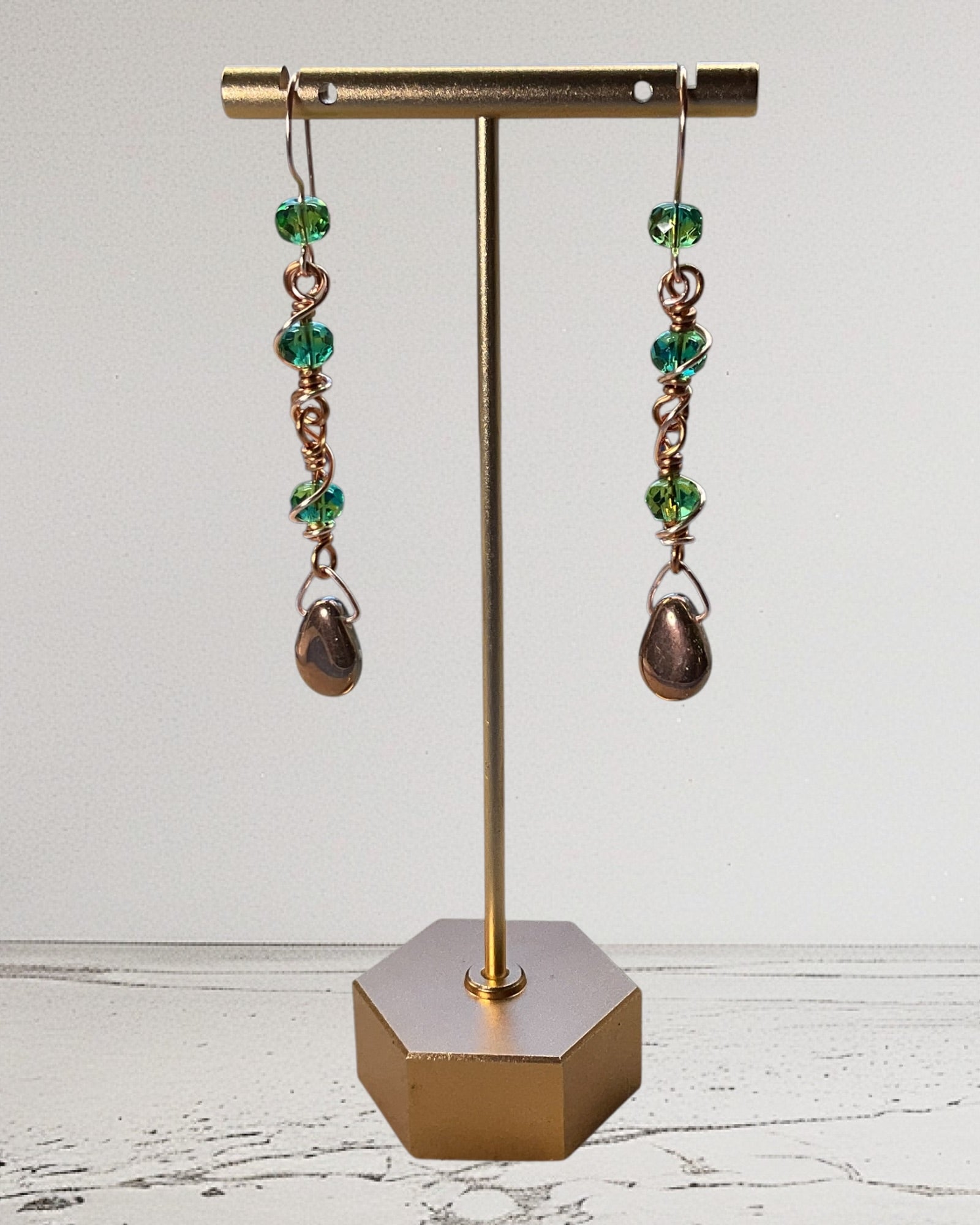 Emerald Designer Earrings