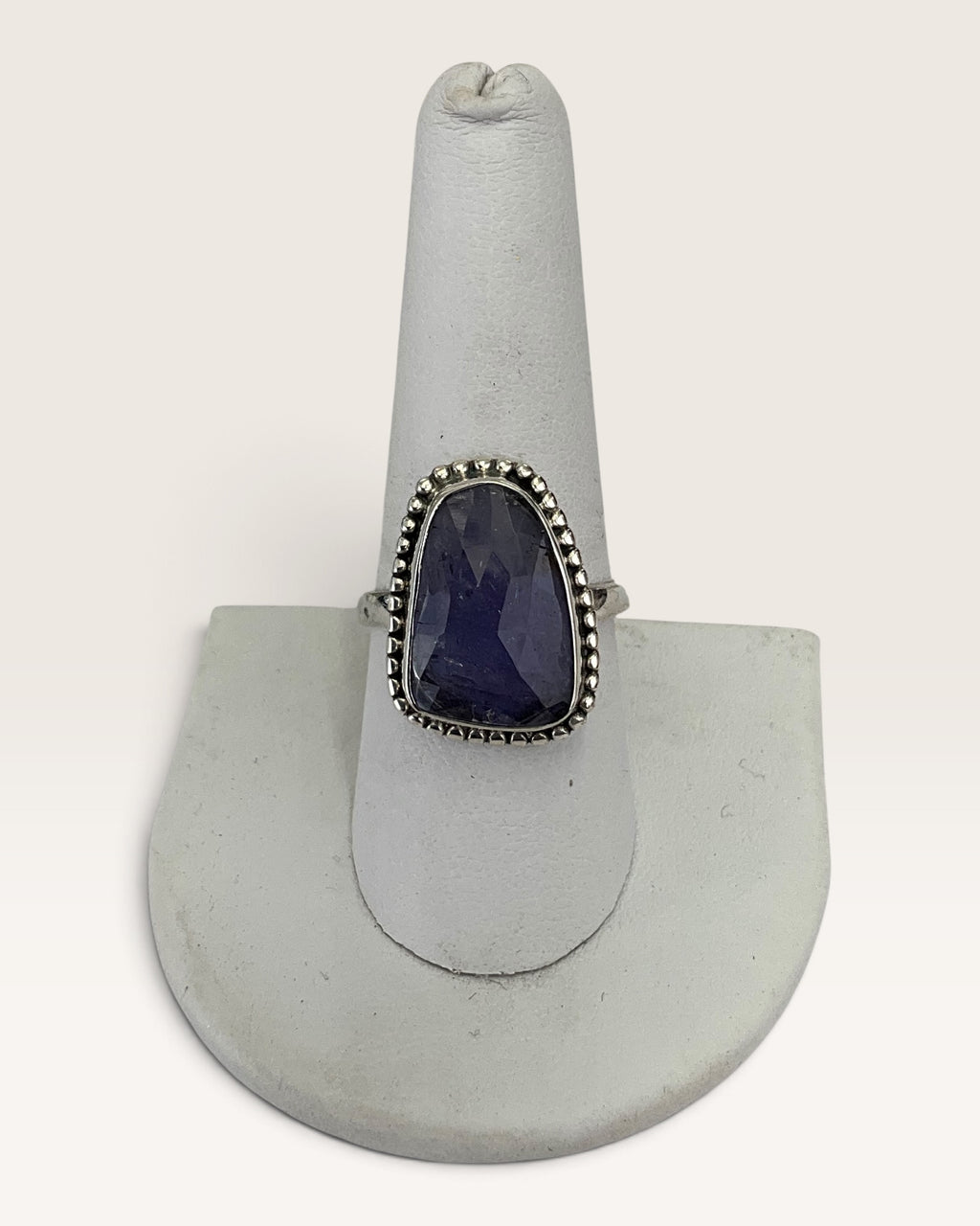 Sterling Silver Tanzanite Gemstone Ring