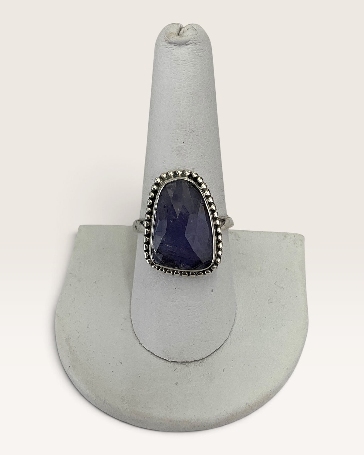 Sterling Silver Tanzanite Gemstone Ring