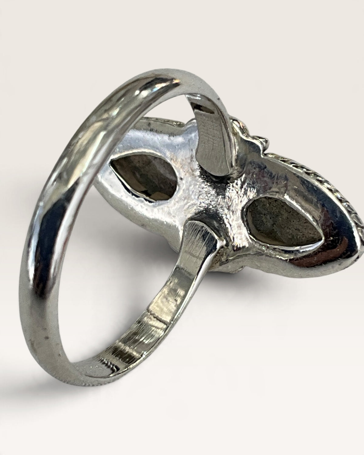 Sterling Silver Natural Labradorite Gemstone Ring