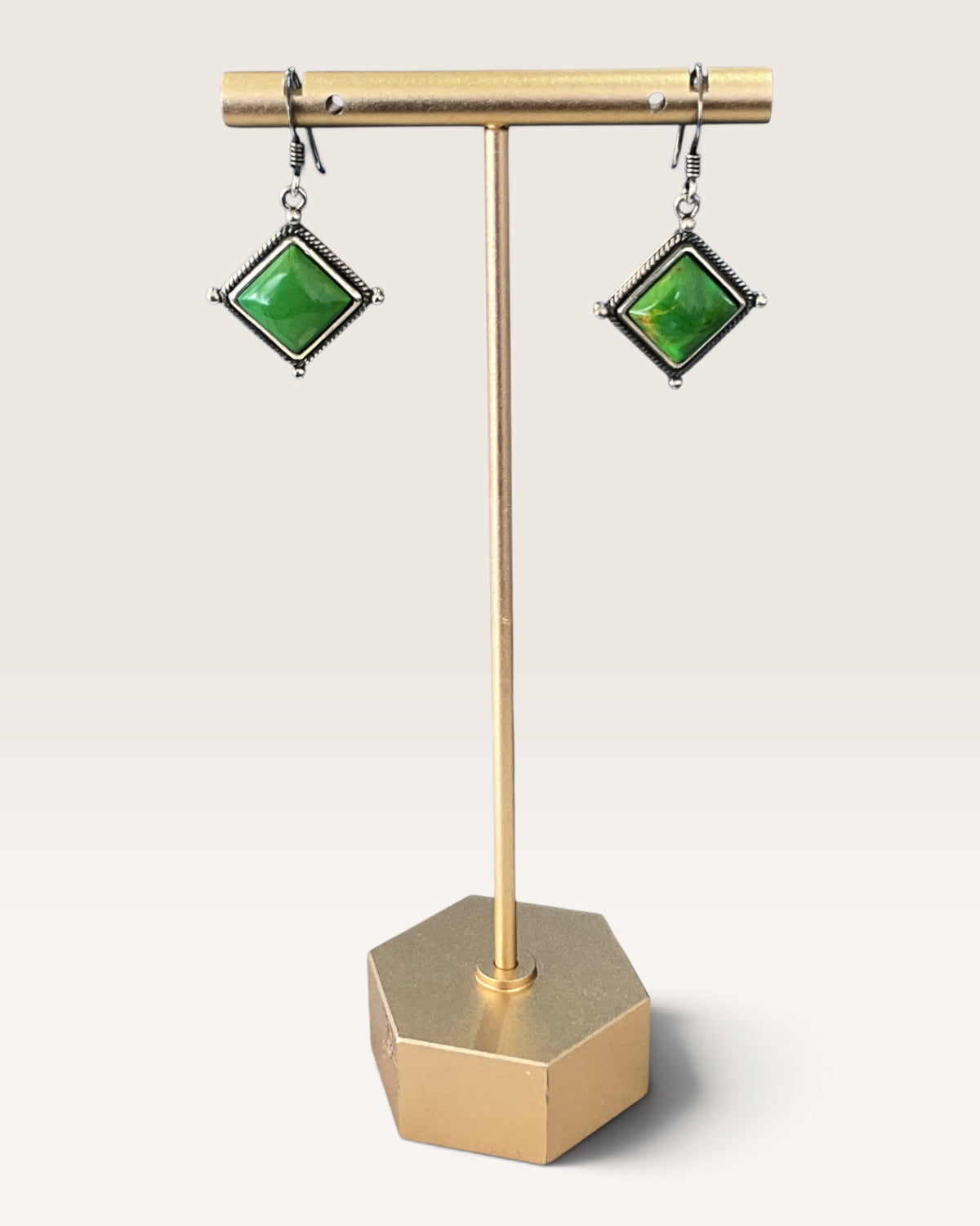 Sterling Silver Turquoise Dangle Earrings
