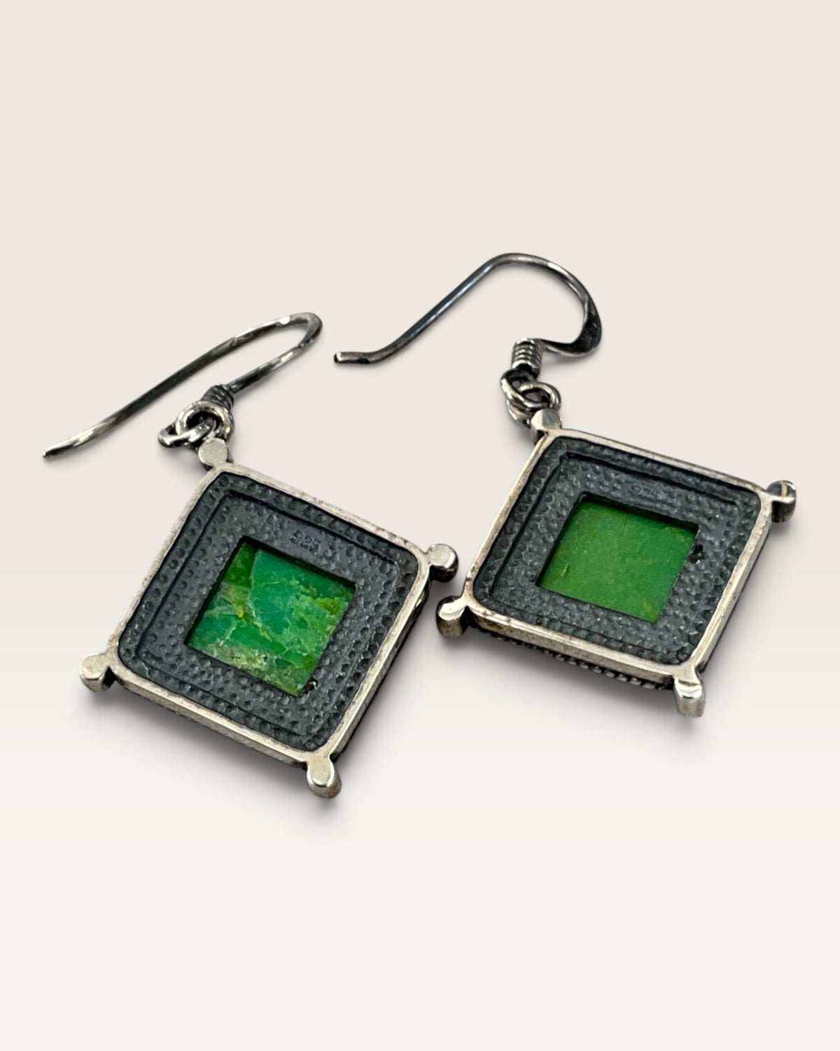 Sterling Silver Turquoise Dangle Earrings