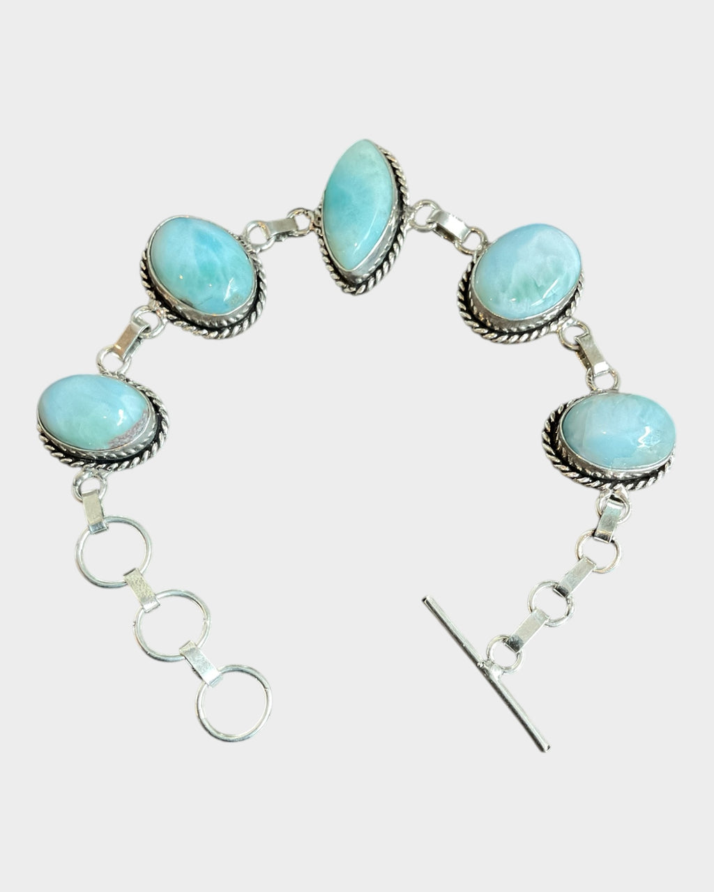 Bling Collection - Larimar Designer Bracelet