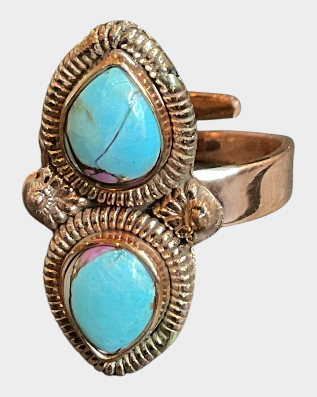 Bling Collection - Cotton Candy Turquoise Ring