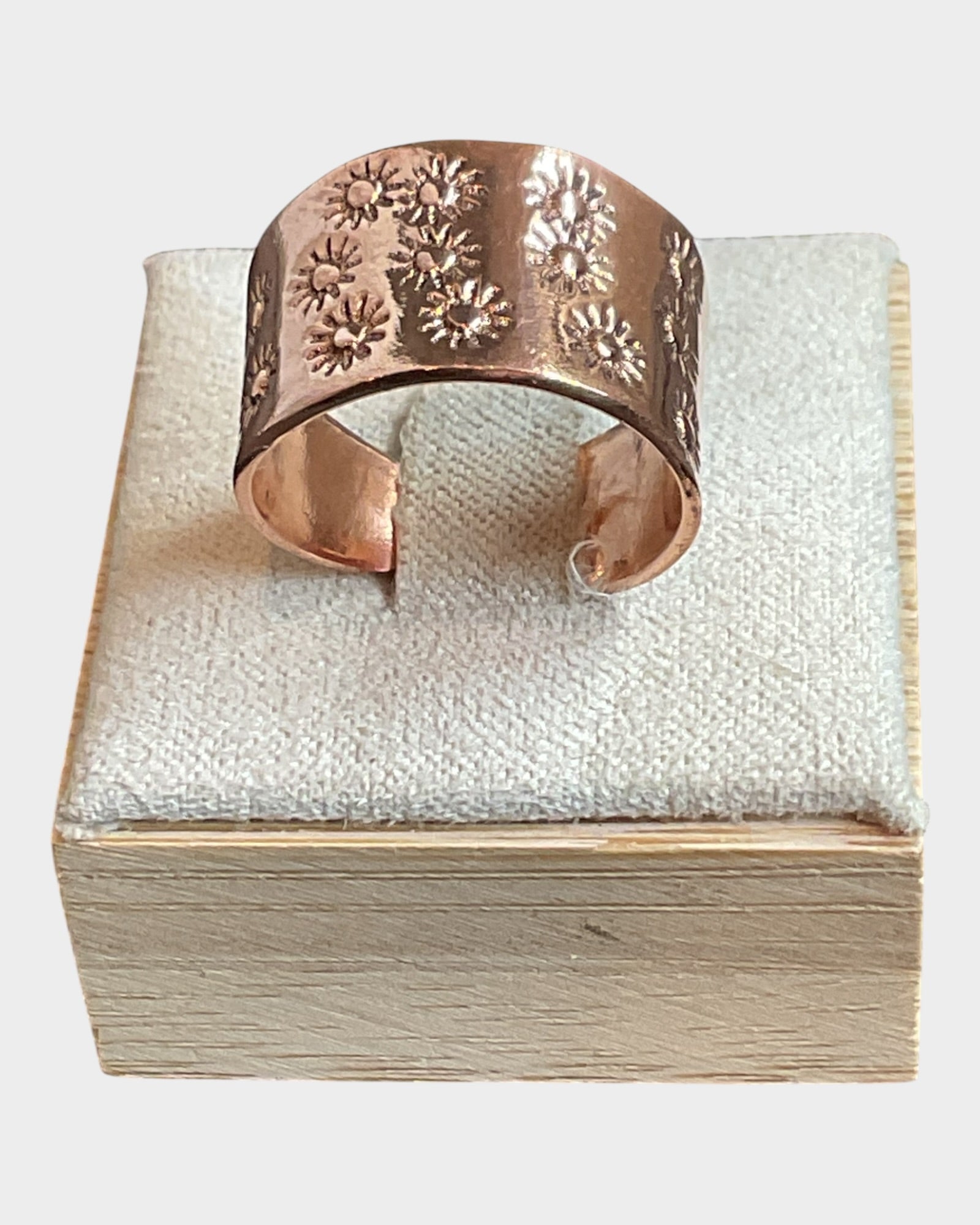 Bling Collection - Copper Band Ring