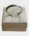 Sterling Silver Hammered Band Ring - Estate Sale (Great Condition)