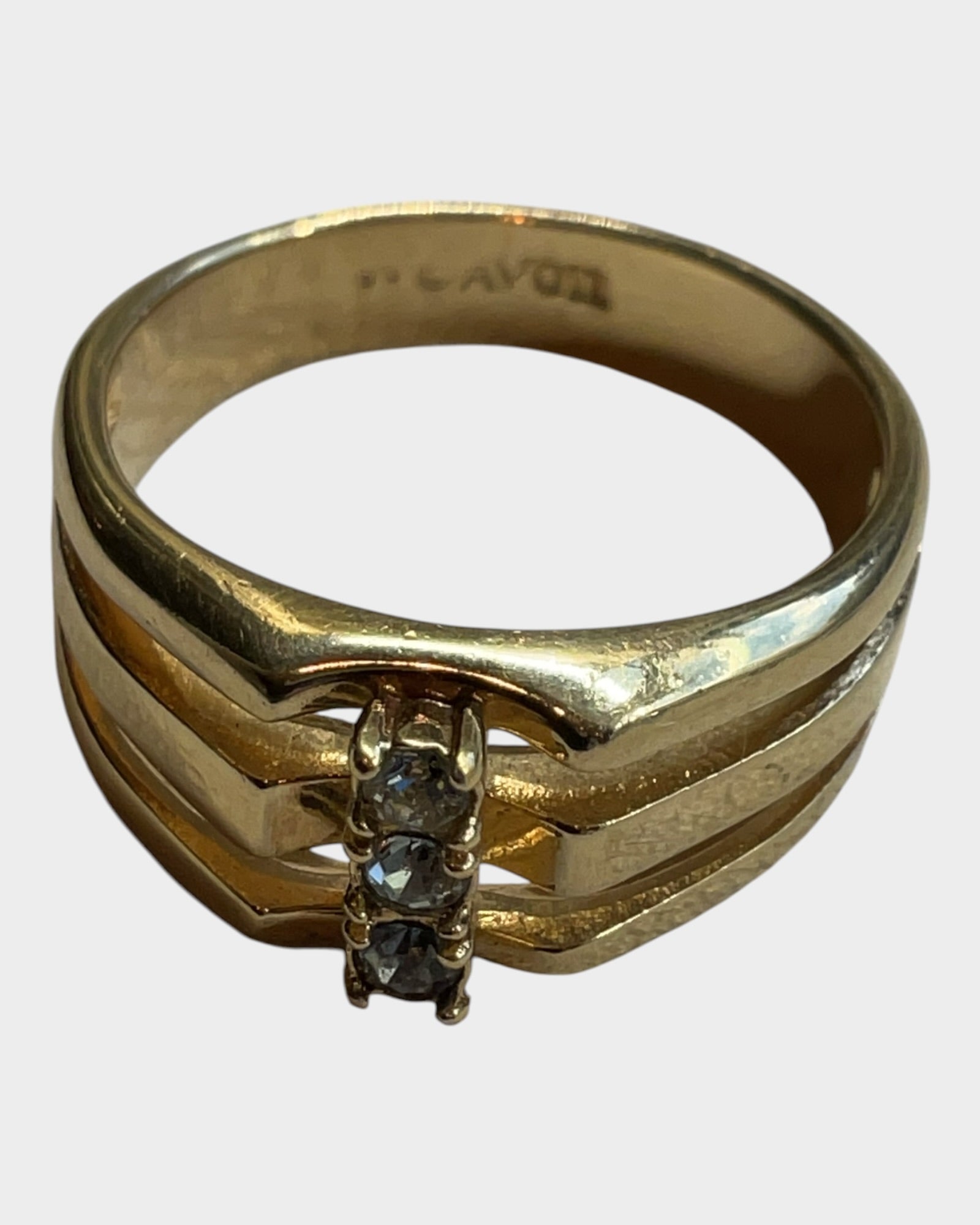 Avon Cubic Zirconia Ring - Estate Sale (Great Condition)