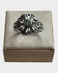 Marcasite & Blue Topaz Ring - Estate Sale (Great Condition)