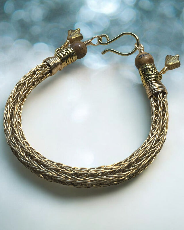 Viking Weave and Kumihimo Designer Bracelets