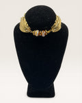 Gold Chain Padlock Bracelet
