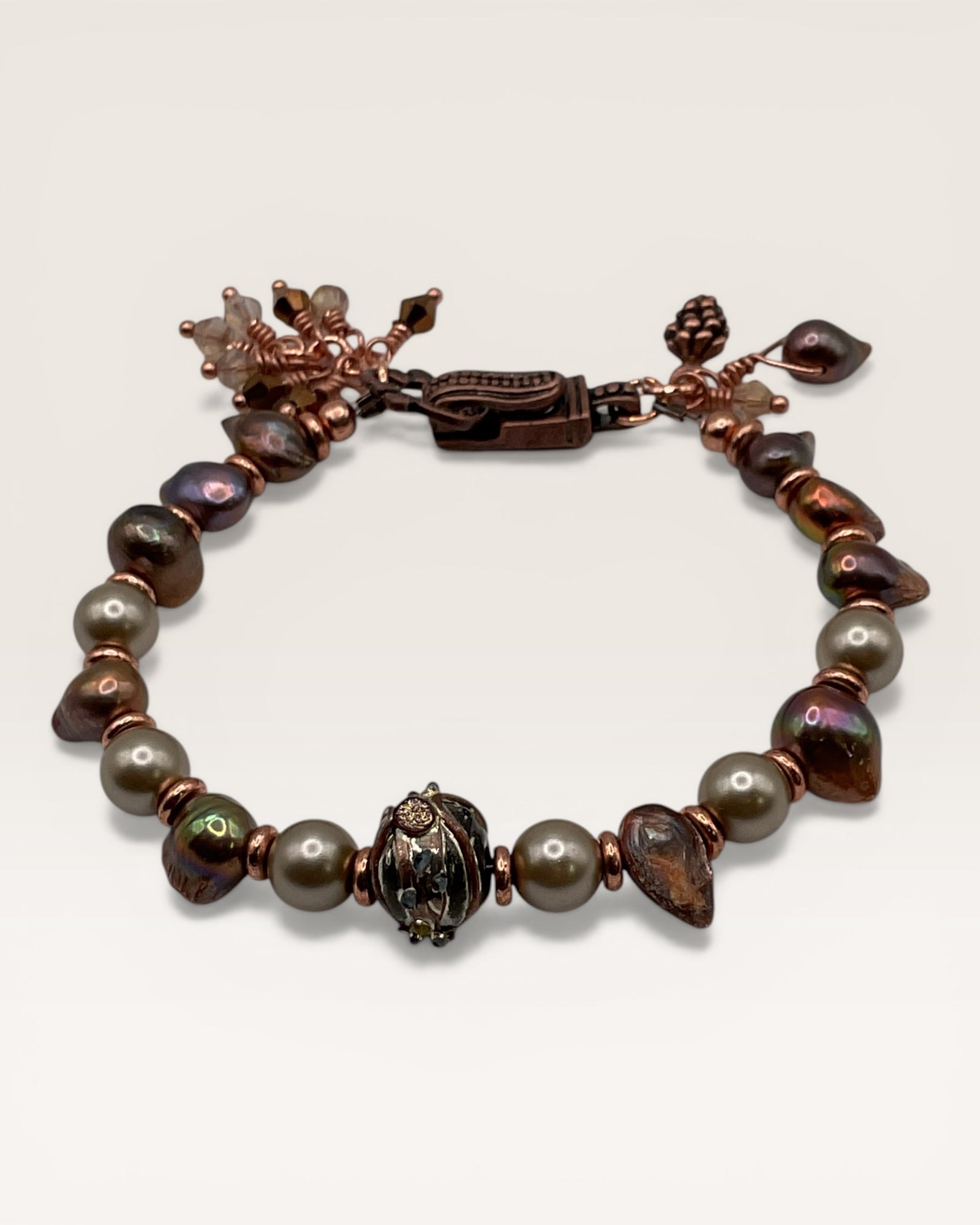 Baroque & Freshwater Pearl Designer Bracelet